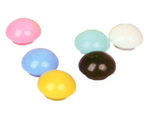 Magnti D*13mm, 1gab., balts